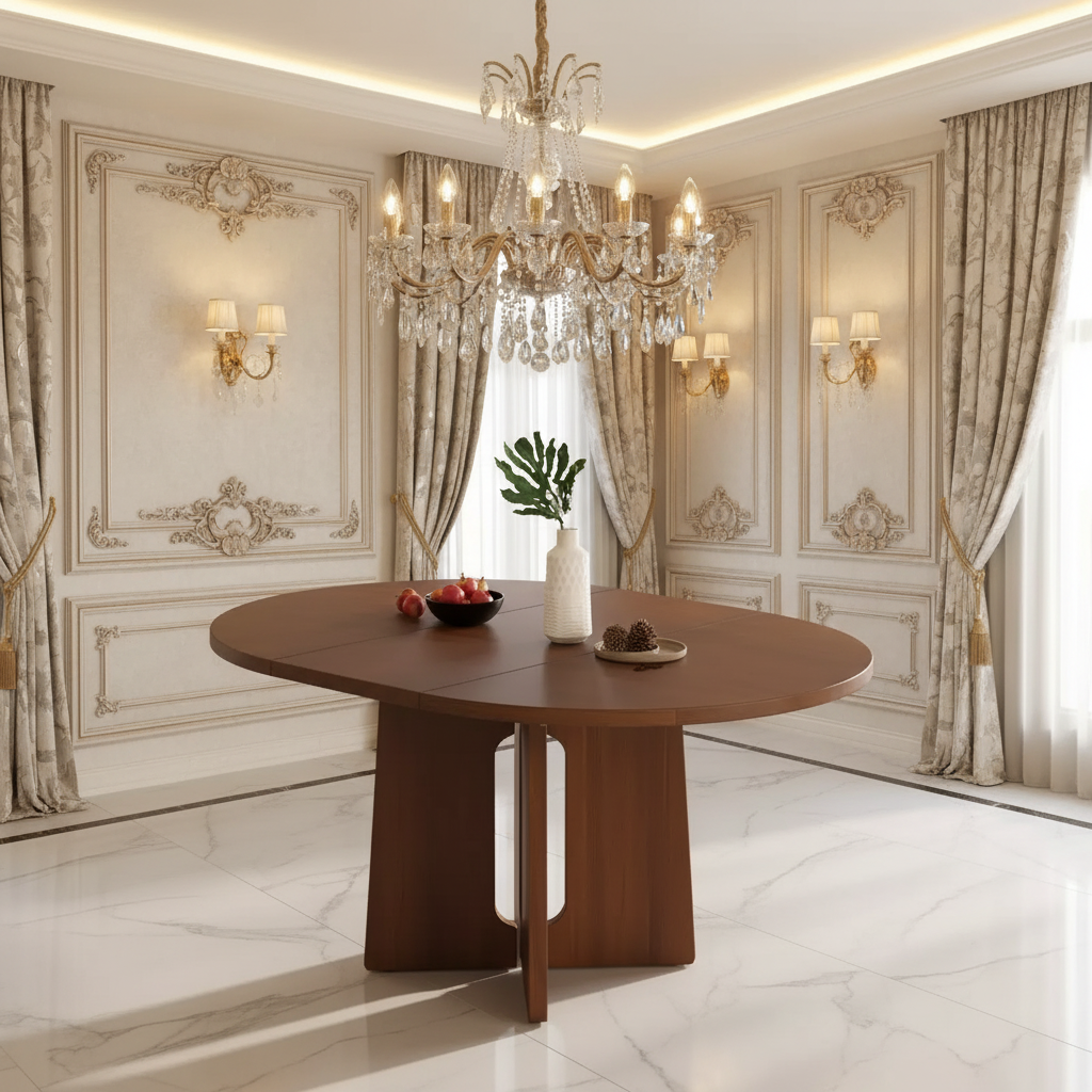 Table à manger extensible