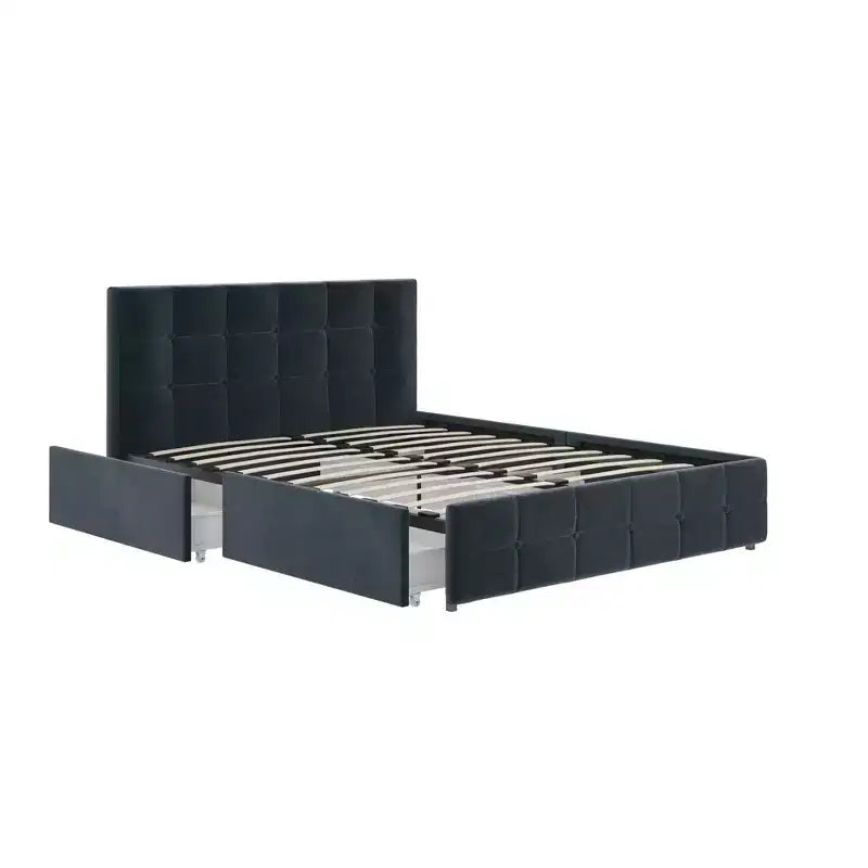 DHP Rose Upholstered Bed with Storage