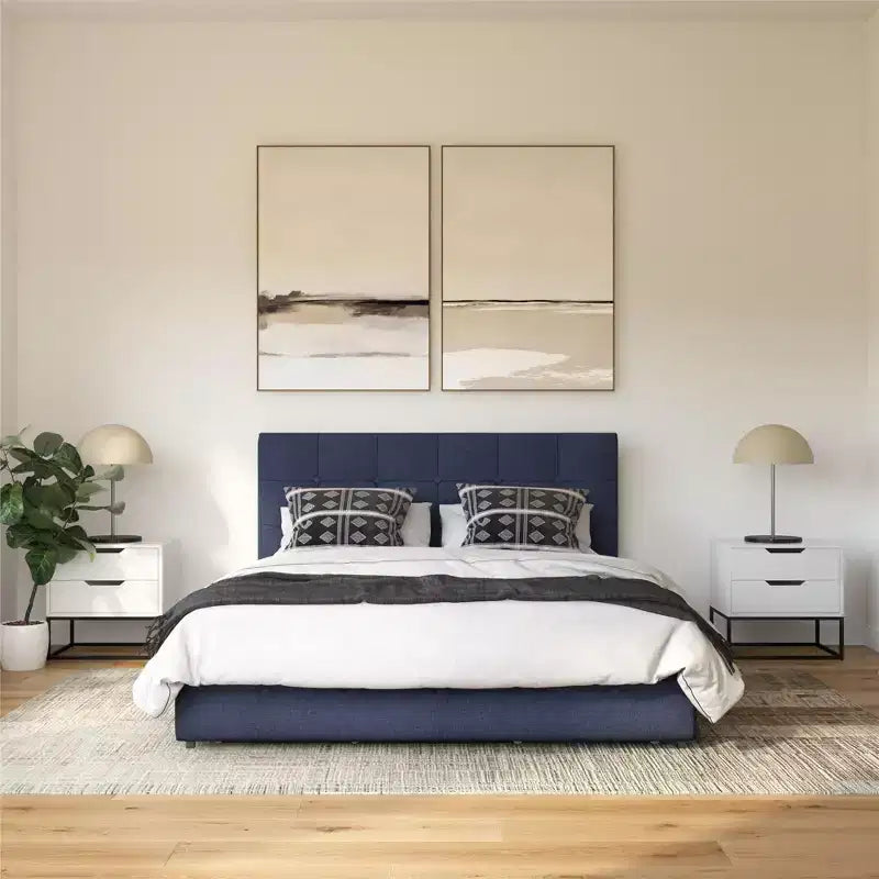 DHP Rose Upholstered Bed with Storage