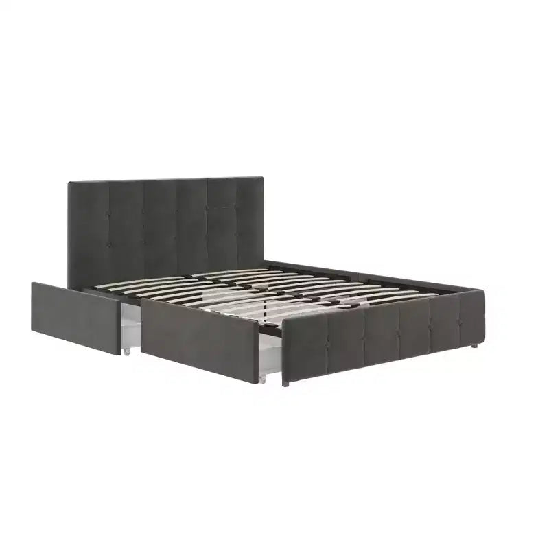 DHP Rose Upholstered Bed with Storage