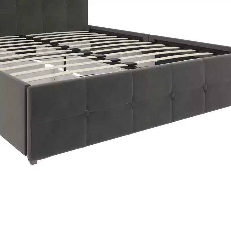 DHP Rose Upholstered Bed with Storage