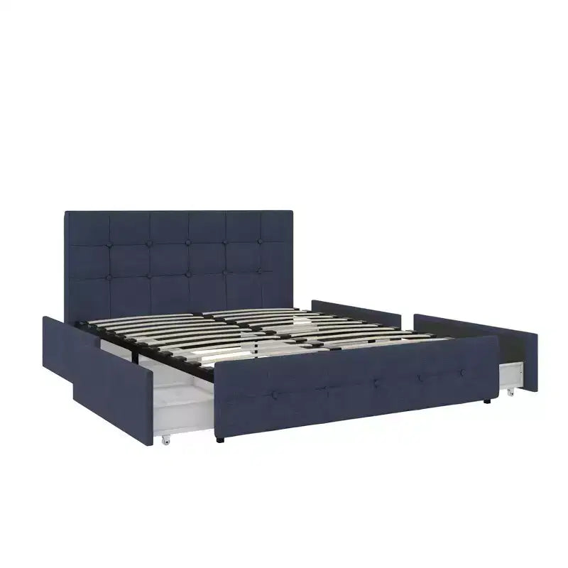 DHP Rose Upholstered Bed with Storage