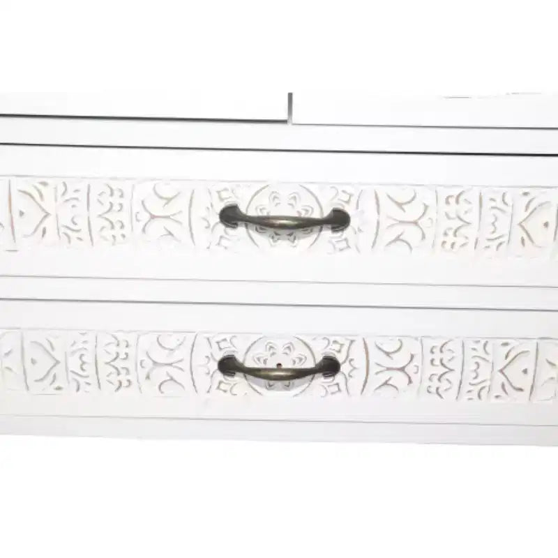Tall Storage Cabinet with Drawers, Accent Pantry Cabinet with Carved Doors, Sideboard for Bedroom, Living Room, Entryway - Panipeachy
