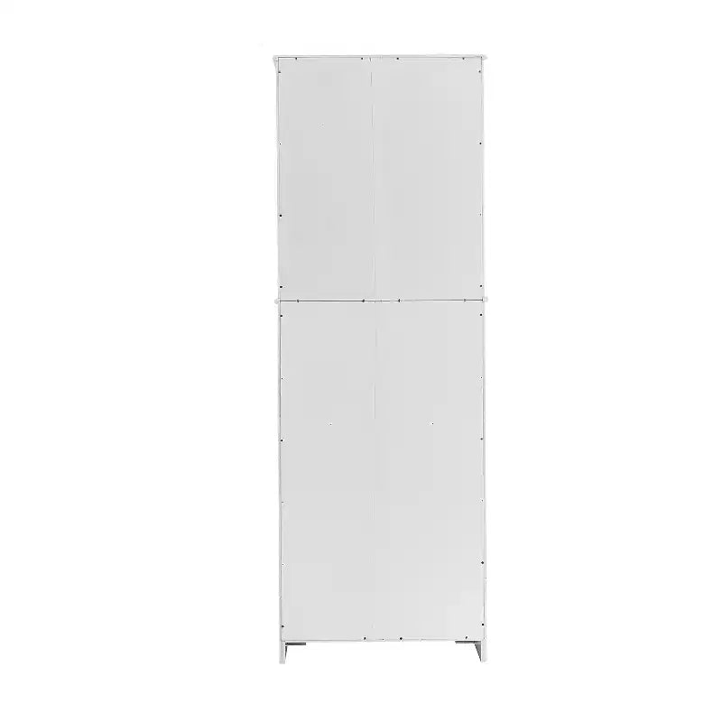 67 inch Tall Kitchen Pantry Cabinet with Doors, Drawers, and Adjustable Shelves