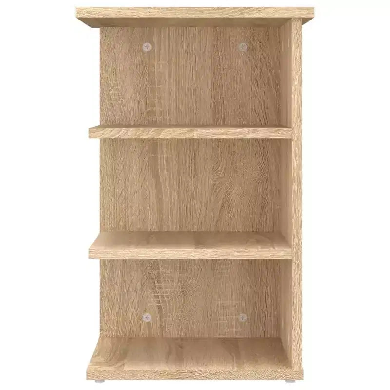 vidaXL Side Cabinet Sonoma oak Engineered wood Compact