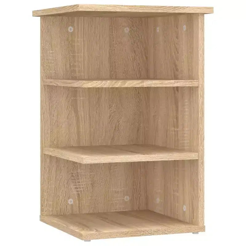 vidaXL Side Cabinet Sonoma oak Engineered wood Compact